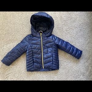 Puffer jacket for toddler girl